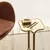 Hanah Home Klub sto Shb 30x52x30cm Zlatni