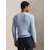 Polo Ralph Lauren PULL COL ROND EN MAILLE TORSADEE Modra
