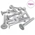 Potvrđivački vijci 12 pcs Srebrno O5 x 40 mm Metal