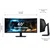 Samsung Gaming monitor Odyssey G7 LS40FG750EUXEN WUHD, 40”, 5120x2160, VA, 180 Hz, Crni