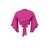 Trendyol Curve Ženska bluza Tbbss24Af00071, Roze