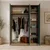 Hanah Home ormar Loren 1600-231, 135,8 cm, orah / zeleni