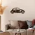 Wallity Zidna dekoracija Car 18, 50x20x1.5 cm, Šarena