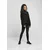 Womens short jacket Sherpa black