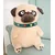 shumee Pasji mops Max 40 cm - bež