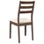 shumee vidaXL Jedilni stoli z blazinami 2 kosa Brown Solid Wood Rubber