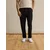 DAN FOX APPAREL Hlače na rob Jesper črna