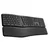 Bežična tastatura Trust Keyra, američki raspored, USB-C, USB-A, Bluetooth, crna