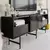 Hanah home TV Komoda Derin Crno-Mermer