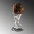 Aberto Design Dekorativna figura Atlas, Bela