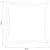 vidaXL Prevleka za blazino 6 kos HOUTEN Rjava 55 x 55 cm