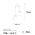 Opviq Jewel 10585 Zidna lampa, Zlatna