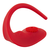Sweet Smile RC Slim Panty Vibrator Red