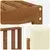 Set vanjskih sofa s jastukom 6 pcs Prirodna i krem