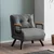 Atelier del Sofa Fotelja Sando 175x60?cm Svetlosiva