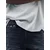 Pull&Bear Kavbojke  črn denim