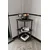 Hanah Home Polica za kuću Bookcase, 34x72x34 cm, Crna