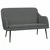 Klupa tamnosiva 110 x76 x 80 cm od tkanine