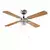 Eglo 56035 - LED plafonski ventilator 1xE27/4,9W/230V, prečnik 106,6 cm