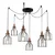 Opviq Luster Alacati-N-1091, 137 cm, 6xE27, 180 cm Kabl