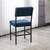 HANAH HOME Trpezarijska stolica Dubai Navy Blue