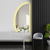 HANAH HOME Dekorativno Ogledalo sa LED osvetljenjem 52135 Ledayna 002