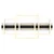 Globo 673820-40 - LED plafonsko svetlo ESTRADA LED/40W/230V 3000K 33x70 cm