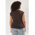 Trendyol Curve Ženska bluza Tbbss25Af00002, Braon