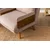 ATELIER DEL SOFA Sofa-krevet sa 1 sedaljkom Cosmo Single Bohemian Mink