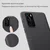 Maska Nillkin Super Frosted Shield za Huawei P40, Crna