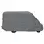Navlake za kamper sive 610x235x275 cm netkana tkanina