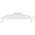 Den Streha za paviljon 2-delna 310 g/m2 3x3 m bela