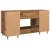 Stol s policom Staro drvo 140 x 50 x 75 cm Konstruirano drvo