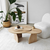 HANAH HOME Sto za dnevnu sobu Melted Sapphire Oak