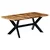 Vidaxl Jedilna miza 180x90x75 cm trden palisander