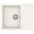 Umivaonik Bijelo 620 x 500 mm 80% kvarc i 20% smola