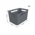 Kutija pvc crna 16l brisen rotho