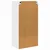Ormar za Zid PORTO Bijelo 50 x 31 x 100 cm Konstruirano drvo
