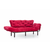 ATELIER DEL SOFA Sofa trosed Nitta Triple Maroon