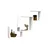 Hanah Home Zidna polica 835PUQ1689