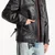 Jakna Y-3 Leather Blouson Black M