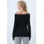Trend Alacati Stili Ženska bluza Alc-X14579, Crna