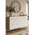Hanah Home komoda Eliz 120, 120 cm, hrast Sapphire / bela