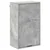 Kupaonski ormar Zidne s vratima Betonski sivi 39 x 23,5 x 65 cm