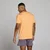 MP Mens Training Grid T-Shirt - Apricot - XS