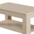 Hanah Home Klub sto Shelf, 104x47x56 cm, Hrast