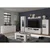MID.YOU Dnevni Regal Skylight, Bela, Visoki Sijaj, 4-Delno