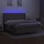 Vidaxl Box spring postelja z vzmetnico LED taupe 160x200 cm blago