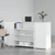 Recepcijski stol Bijeli 200x50x103,5 cm Inženirsko drvo