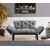 Atelier del Sofa Nitta Sofa, Siva